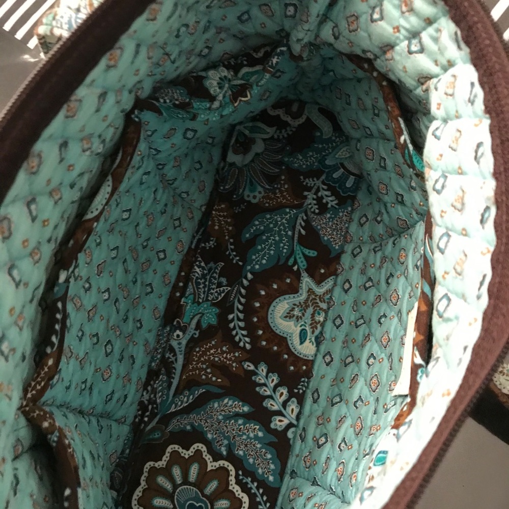 Vera Bradley Java blue shoulder bag - Picture 6 of 12